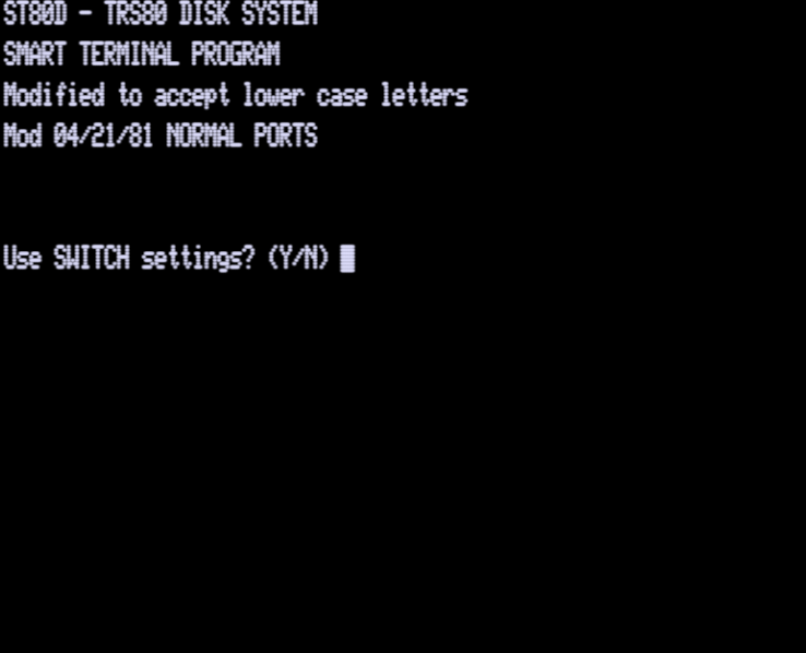 Screen shot